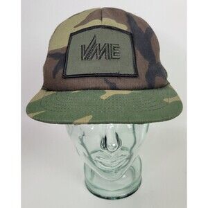Vintage‎ Volvo VME Michigan Euclid Mesh Camo Snapback Trucker Hat Swingster USA